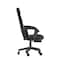 Flash Furniture Black LeatherSoft Gaming Chair with Skater Wheels CH-00288-BK-RLB-GG - alternate 5